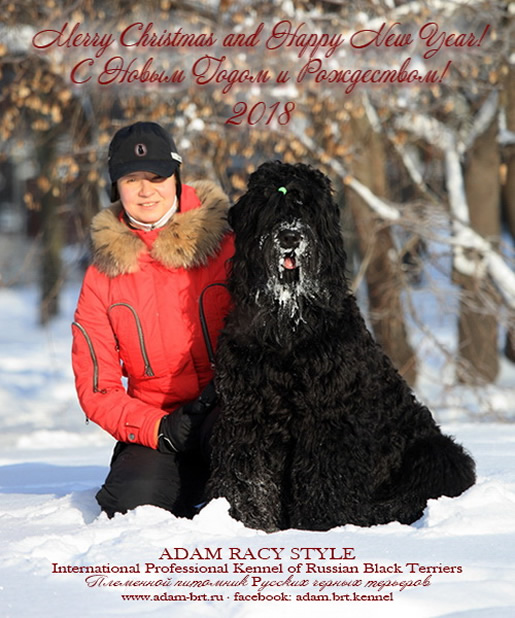 Adam Racy Style RBT Kennel - Happy Orthodox Christmas and New Year!