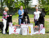 Adam Racy Style CHARLES - JUNIOR CHAMPION OF THE RUSSIAN BLACK TERRIER BREED NATIONAL CLUB!